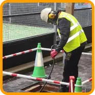 high pressure water jetting